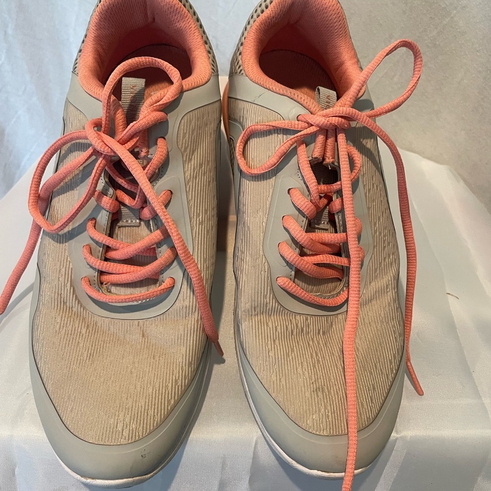 Women’s Vionic Stylish Tan and Coral Sneakers